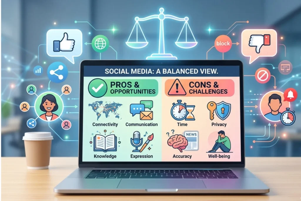 Pros and Cons of Social Media